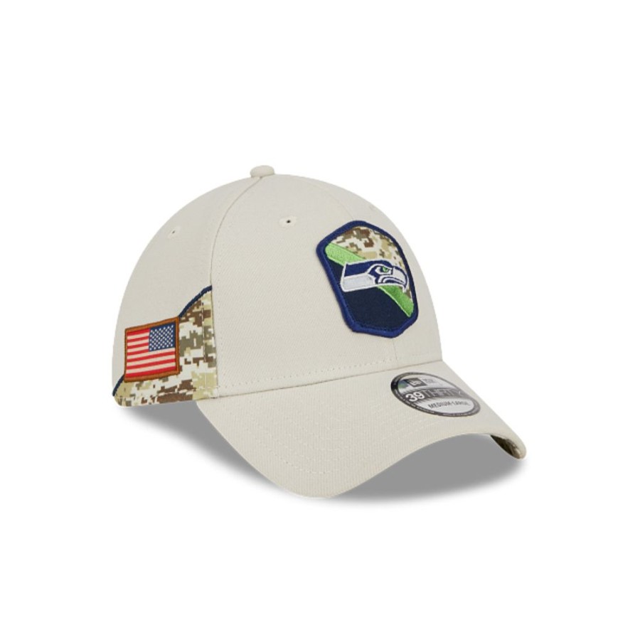 Gorras New Era | Seattle Seahawks Nfl Salute To Service 2023 39Thirty Elastica