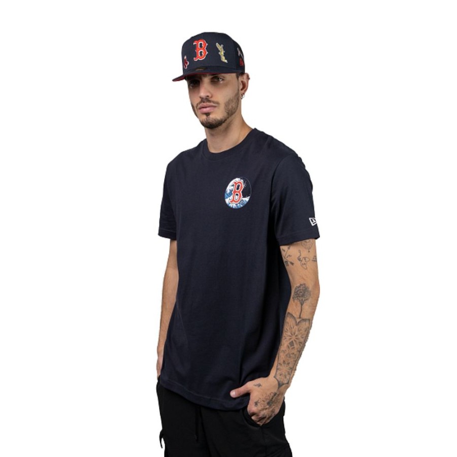 Ropa New Era | Playera Manga Corta Boston Red Sox Mlb Tonal Wave