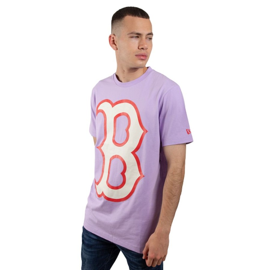 Ropa New Era | Playera Manga Corta Boston Red Sox Mlb Colorpack Morada