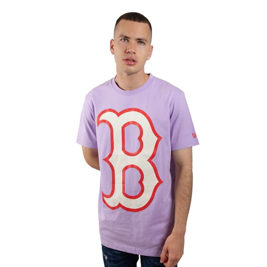 Ropa New Era | Playera Manga Corta Boston Red Sox Mlb Colorpack Morada