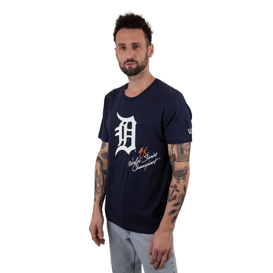 Ropa New Era | Playera Manga Corta Detroit Tigers Mlb World Champions