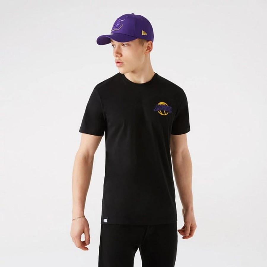 Ropa New Era | Playera Manga Corta Los Angeles Lakers Nba Neon