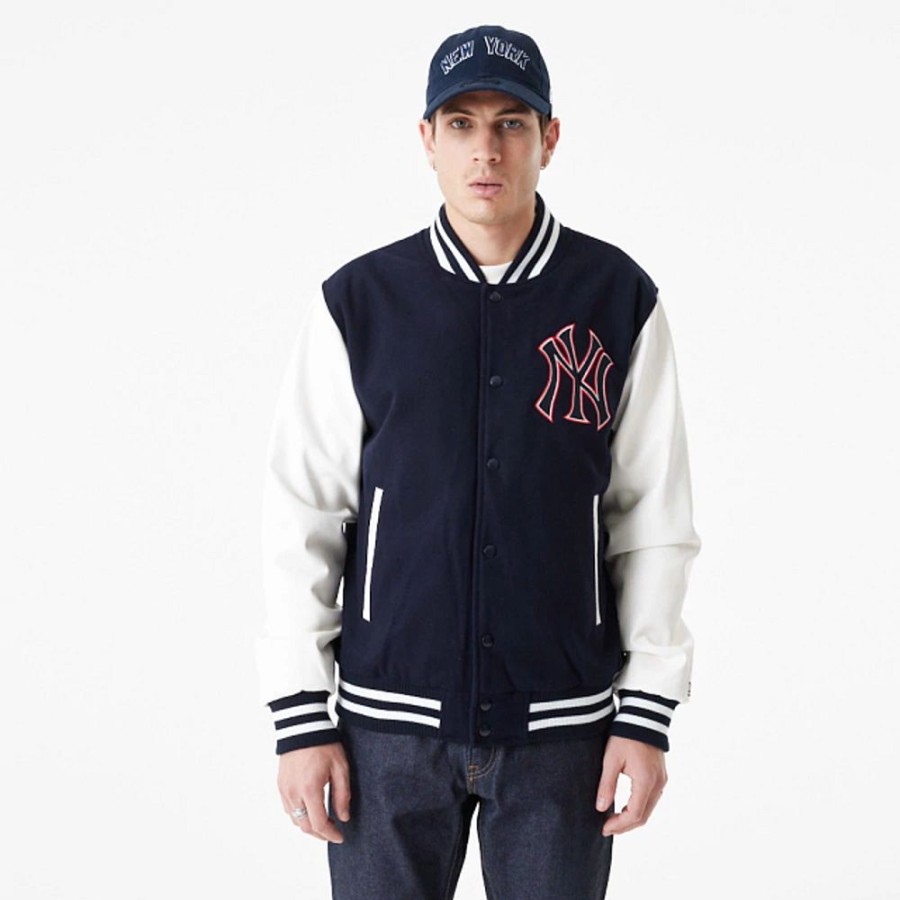 Ropa New Era | Chamarra New York Yankees Mlb Varsity Jacket