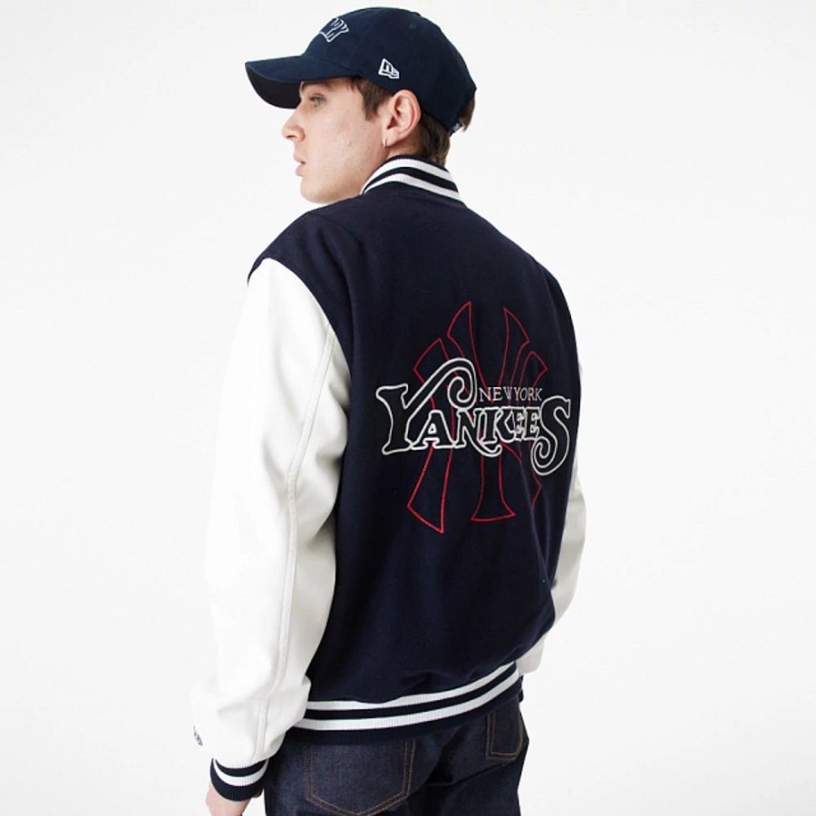 Ropa New Era | Chamarra New York Yankees Mlb Varsity Jacket