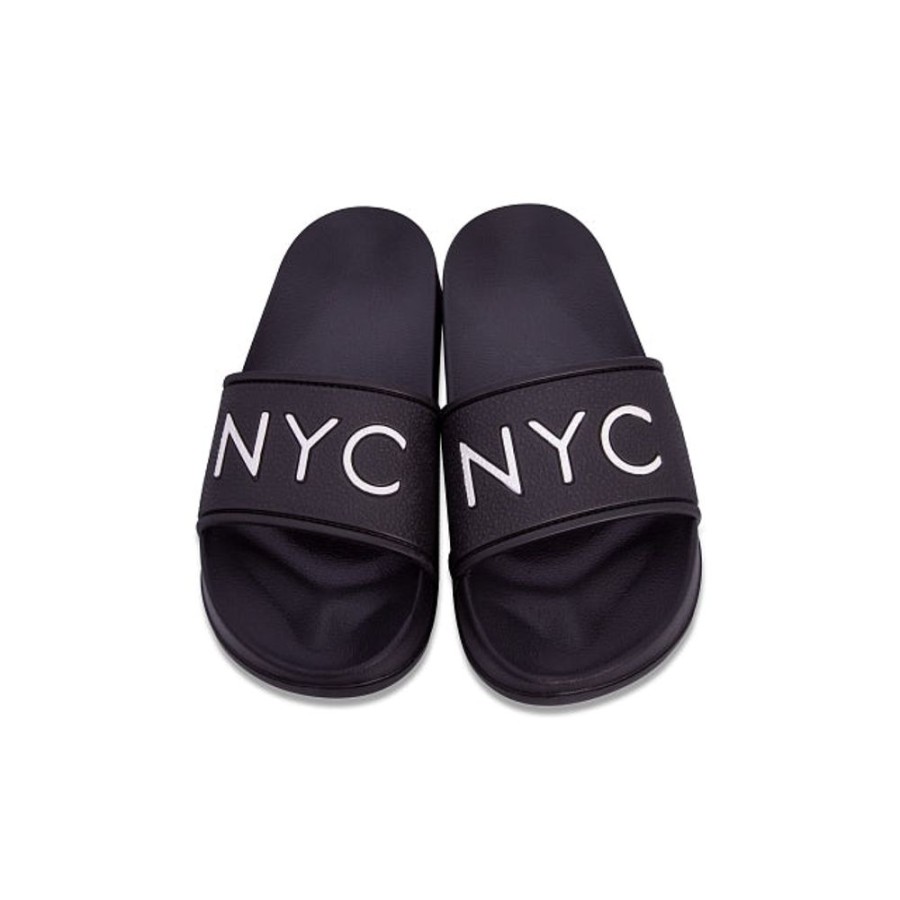 Accesorios New Era Sandalias | Sandalias New Era Nyc Negras