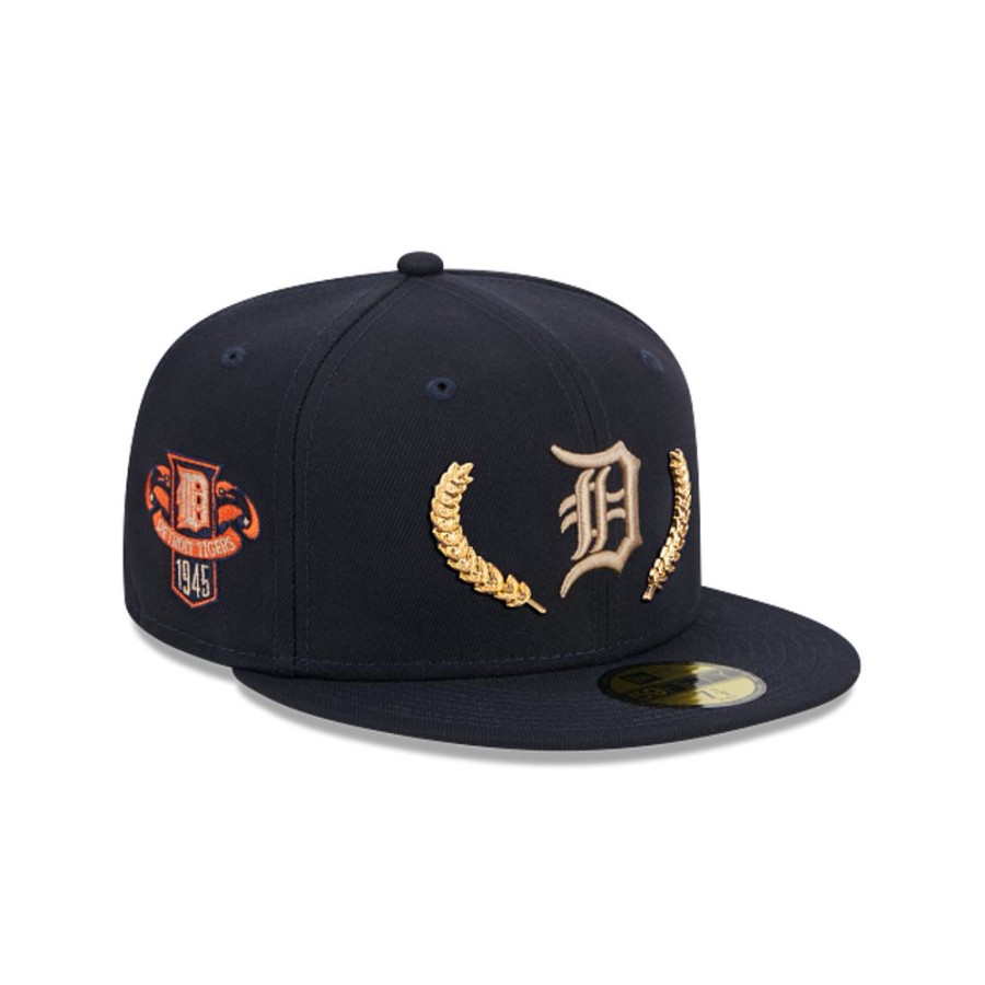 Gorras New Era | Detroit Tigers Mlb Gold Leaf 59Fifty Cerrada