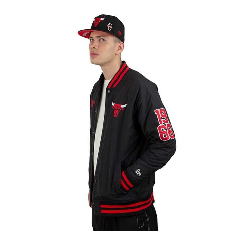 Ropa New Era | Chamarra Chicago Bulls Throwback