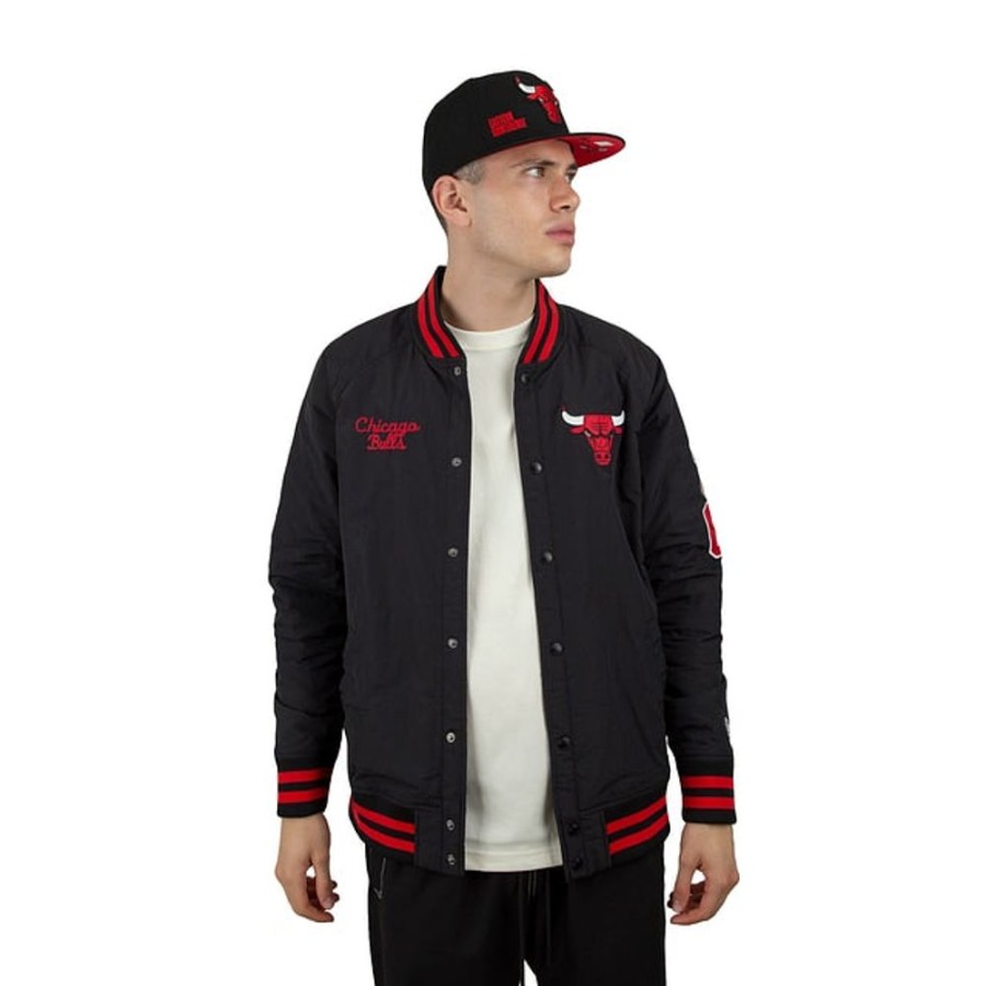 Ropa New Era | Chamarra Chicago Bulls Throwback