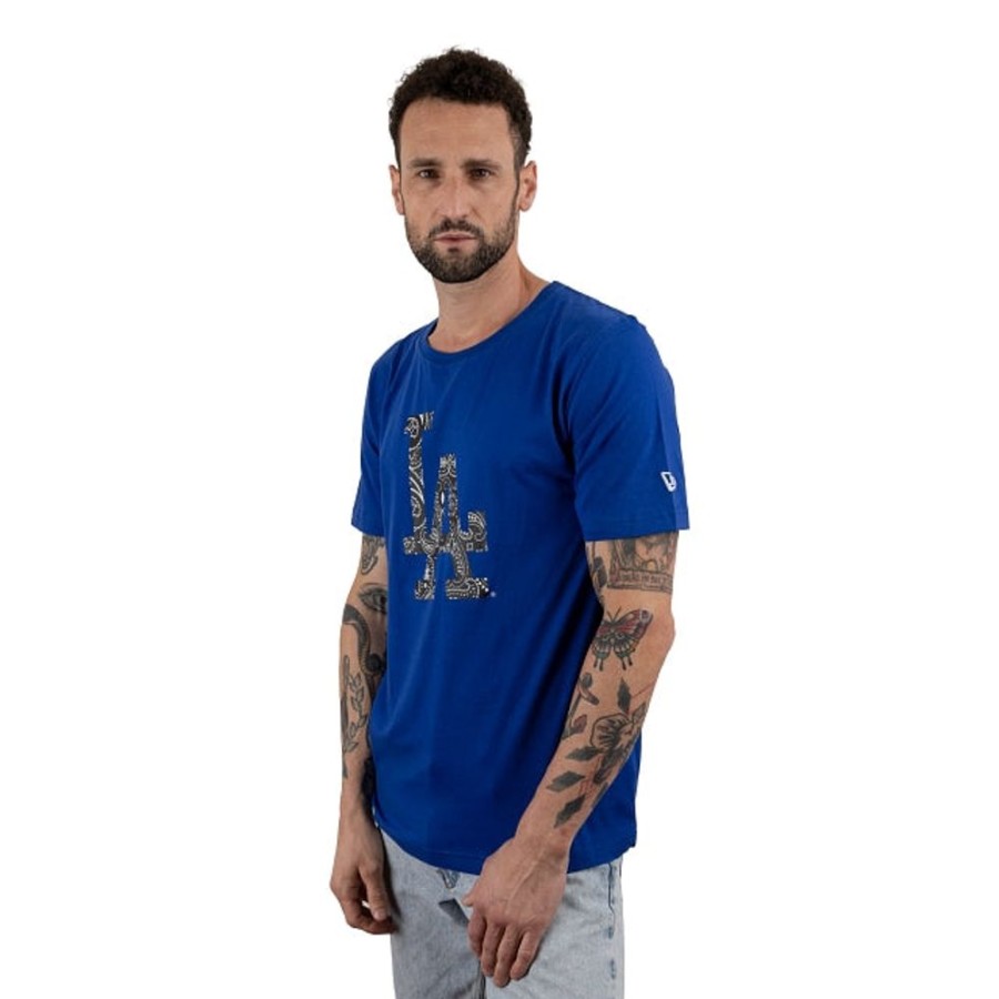 Ropa New Era | Playera Manga Corta Los Angeles Dodgers Paisley Elements