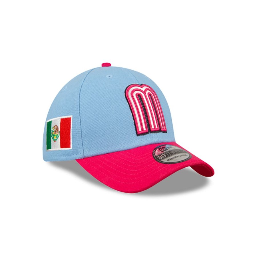 Gorras New Era | Mexico Game Cap Alternativa Mlb World Baseball Classic 2023 39Thirty Elastica