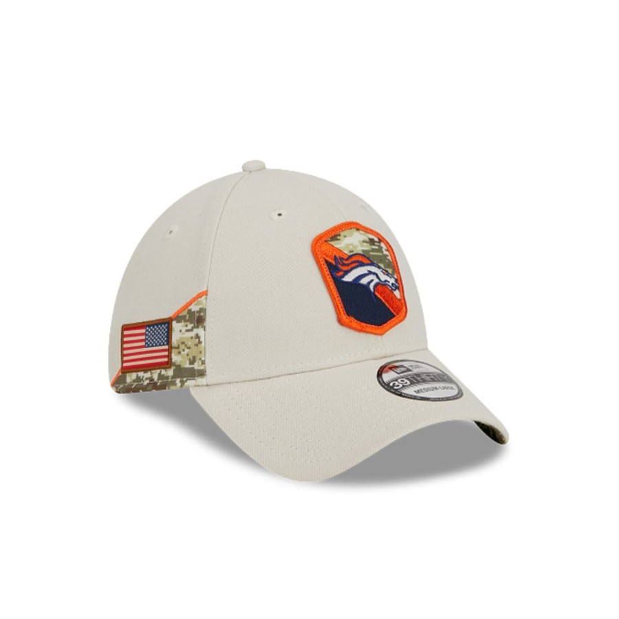 Gorras New Era | Denver Broncos Nfl Salute To Service 2023 39Thirty Elastica