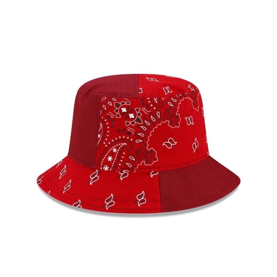 Gorras New Era | Bucket New Era Patchwork Roja