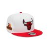 Gorras New Era | Chicago Bulls Nba White Crown Patches 9Fifty Snapback