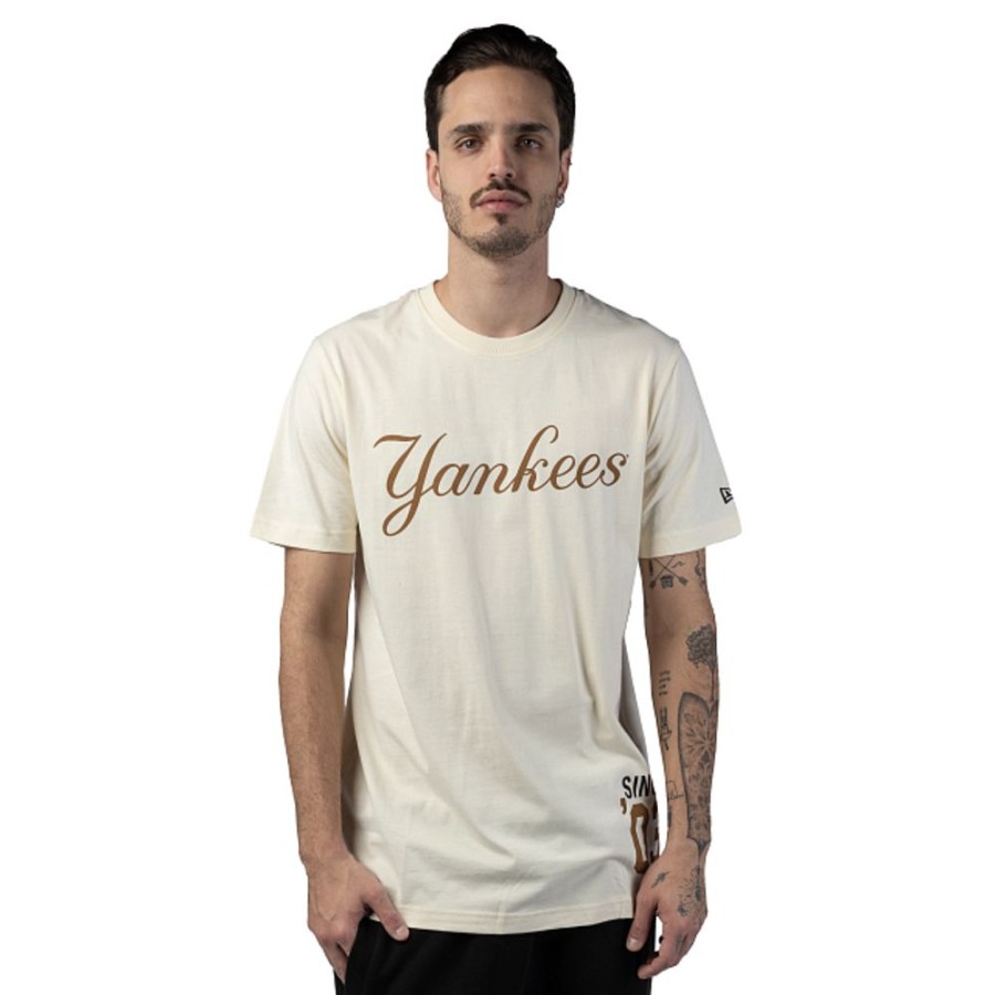 Ropa New Era | Playera Manga Corta New York Yankees Mlb Corduroy