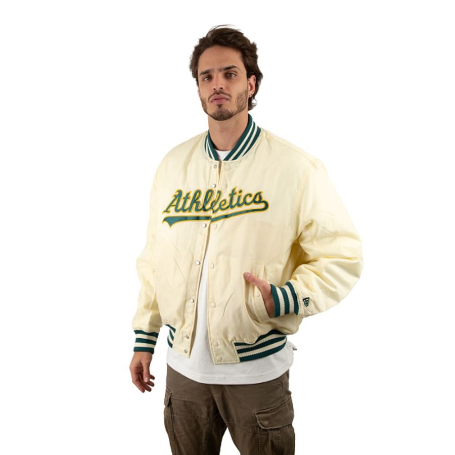 Ropa New Era | Chamarra Oakland Athletics Mlb Stadium Jacket