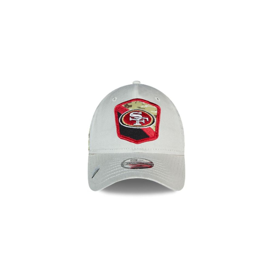 Gorras New Era | San Francisco 49Ers Nfl Salute To Service 2023 9Twenty Strapback Para Nina O Nino