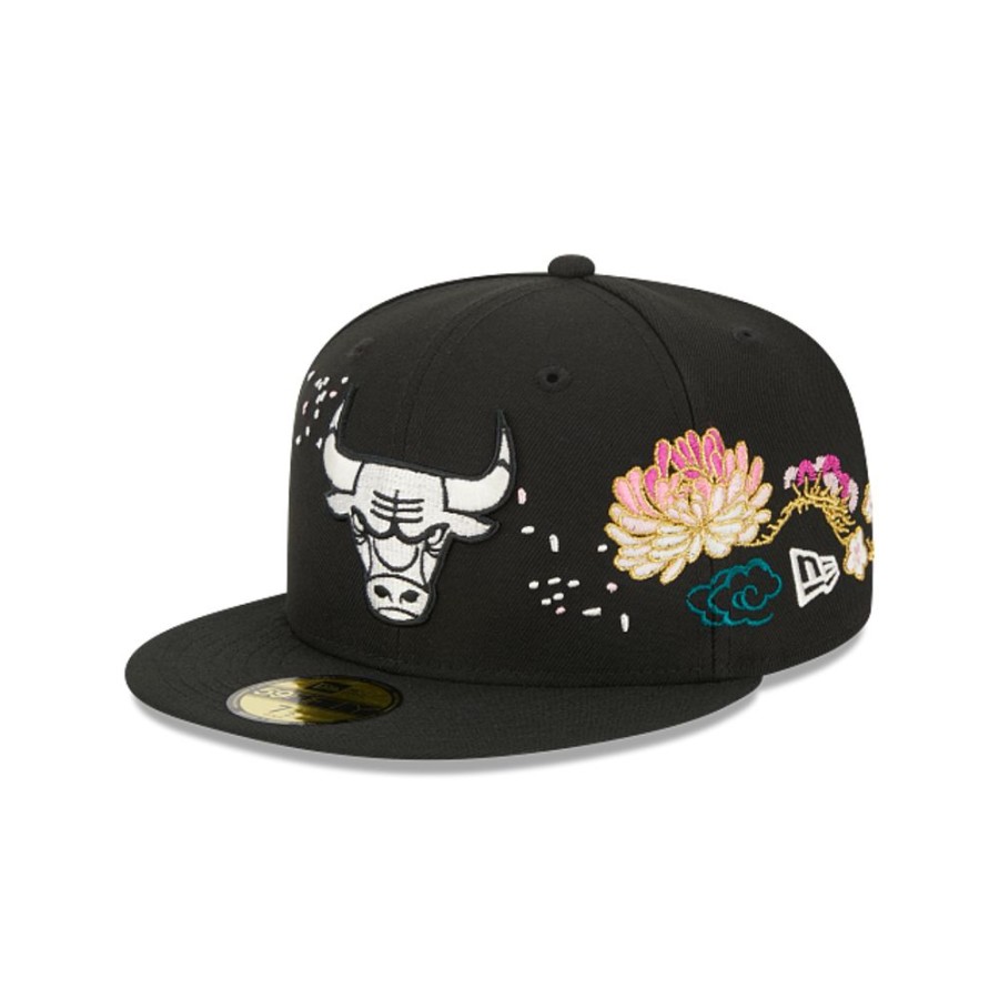 Gorras New Era | Chicago Bulls Nba Cherry Blossom 59Fifty Cerrada