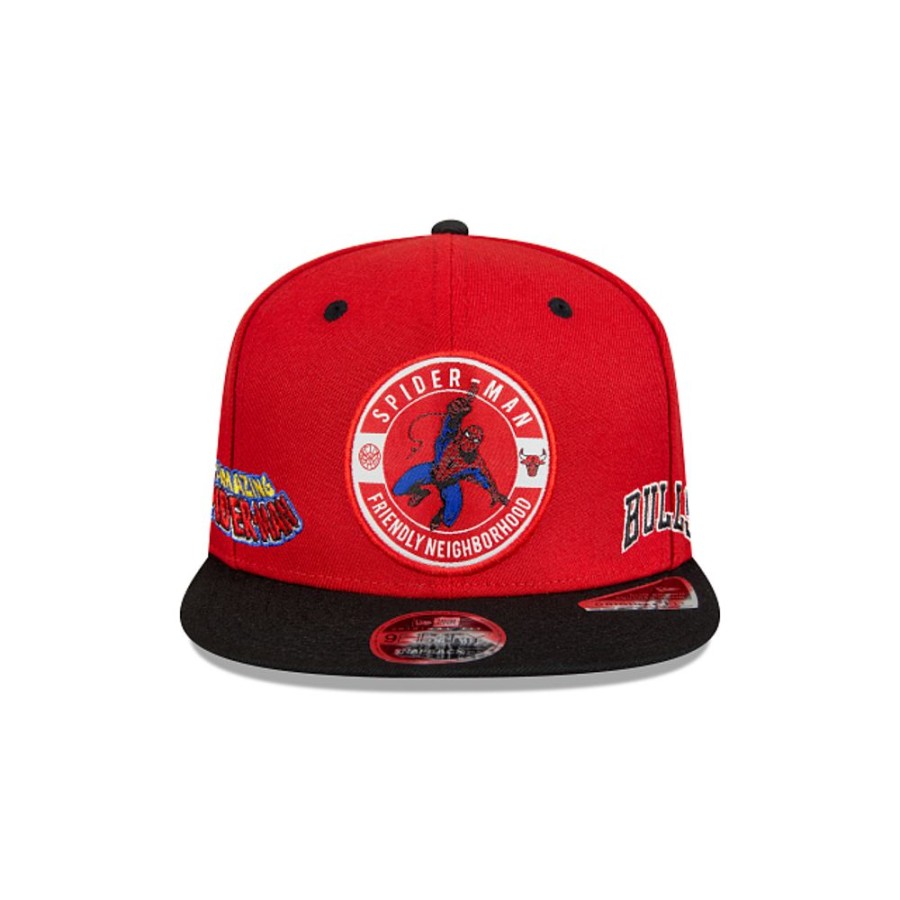 Gorras New Era | Chicago Bulls Spider-Man Marvel X Nba 9Fifty Snapback