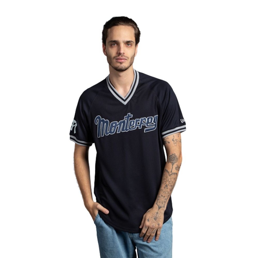 Ropa New Era | Jersey Alternativo Sultanes De Monterrey Lamp Navy