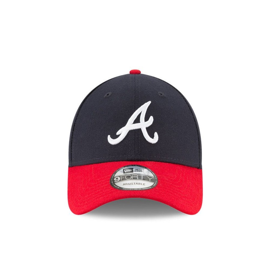 Gorras New Era | Atlanta Braves Mlb League Essential 9Forty Strapback Para Nina O Nino