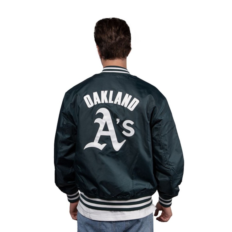 Ropa New Era | Chamarra Oakland Athletics Mlb Team Stadium