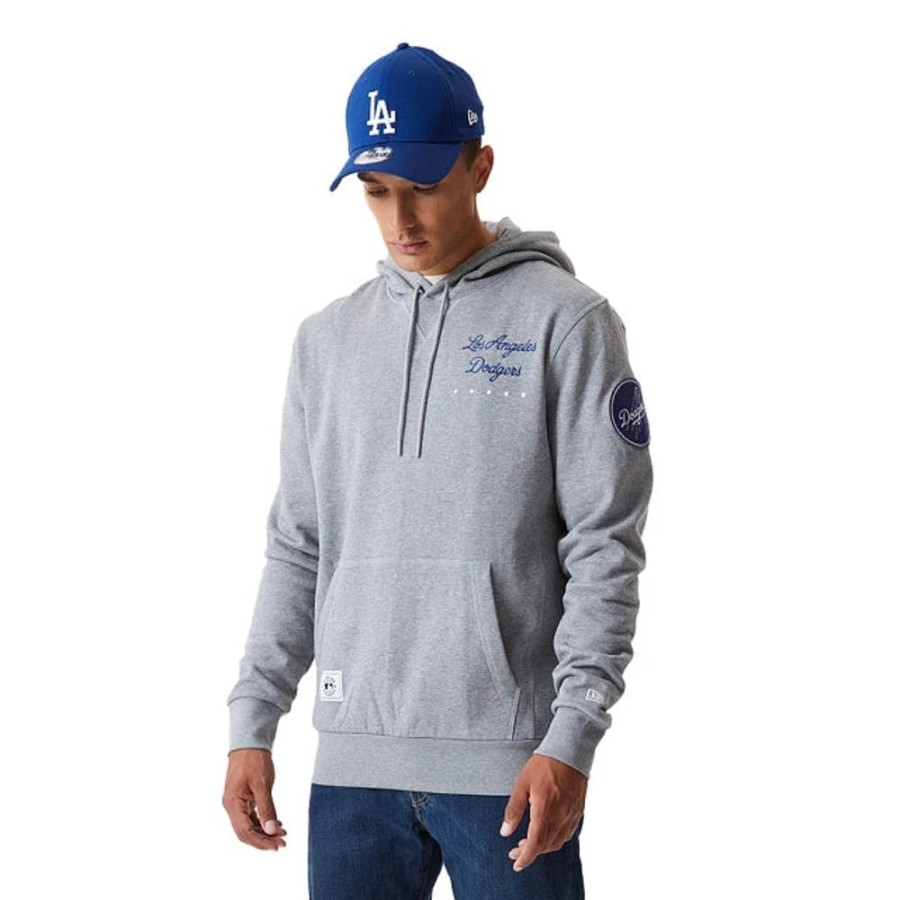 Ropa New Era | Sudadera Los Angeles Dodgers Mlb Heritage Gris