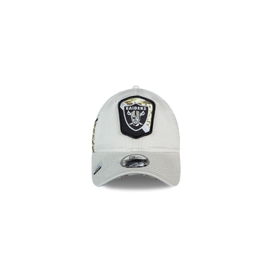 Gorras New Era | Las Vegas Raiders Nfl Salute To Service 2023 9Twenty Strapback Para Nina O Nino