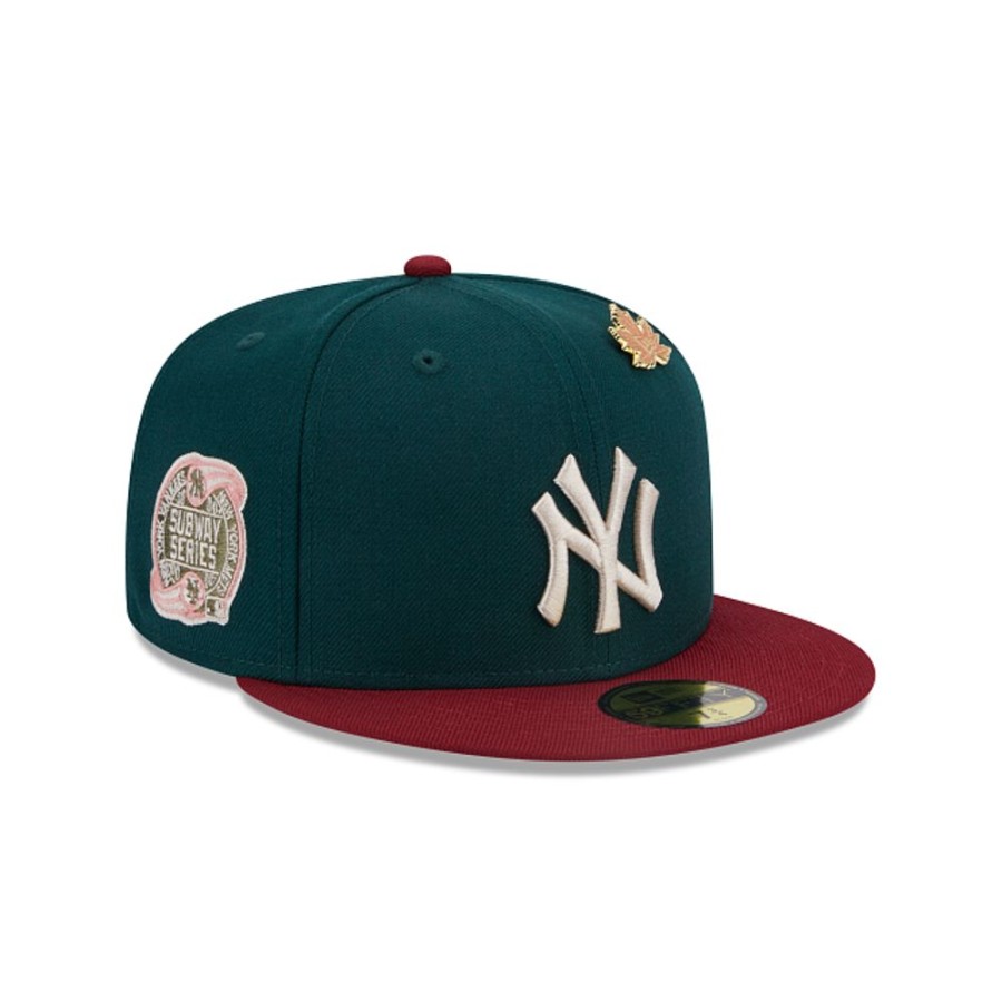 Gorras New Era | New York Yankees Mlb Leafy 59Fifty Cerrada