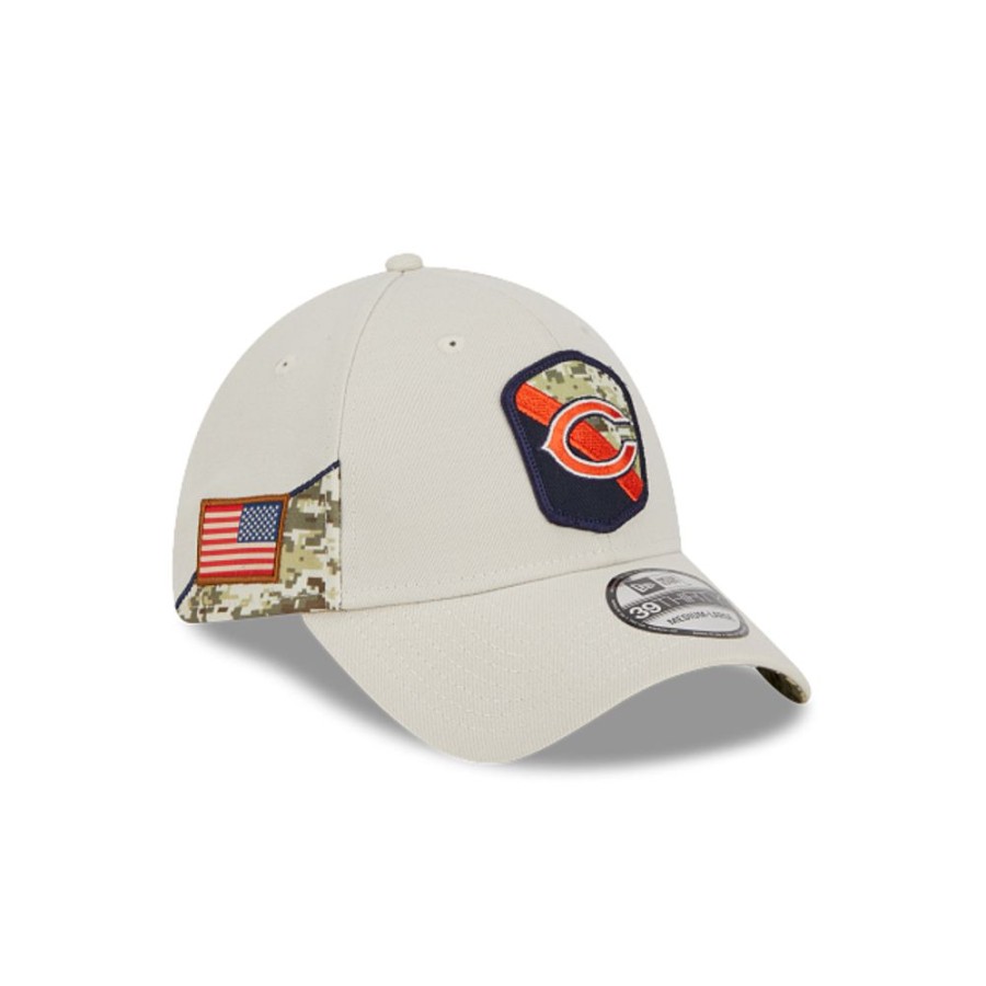 Gorras New Era | Chicago Bears Nfl Salute To Service 2023 39Thirty Elastica