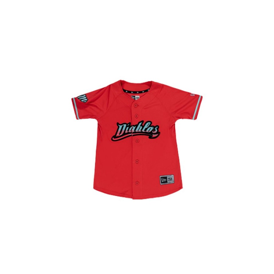 Ropa New Era | Jersey Diablos Rojos Del Mexico Lmb Neon Collection 2023 Para Nina O Nina