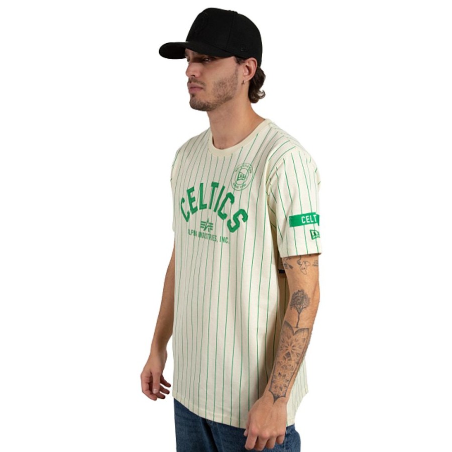 Ropa New Era | Playera Manga Corta Alpha Industries X Nba Boston Celtics