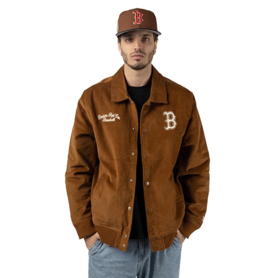 Ropa New Era | Chamarra Boston Red Sox Mlb Corduroy