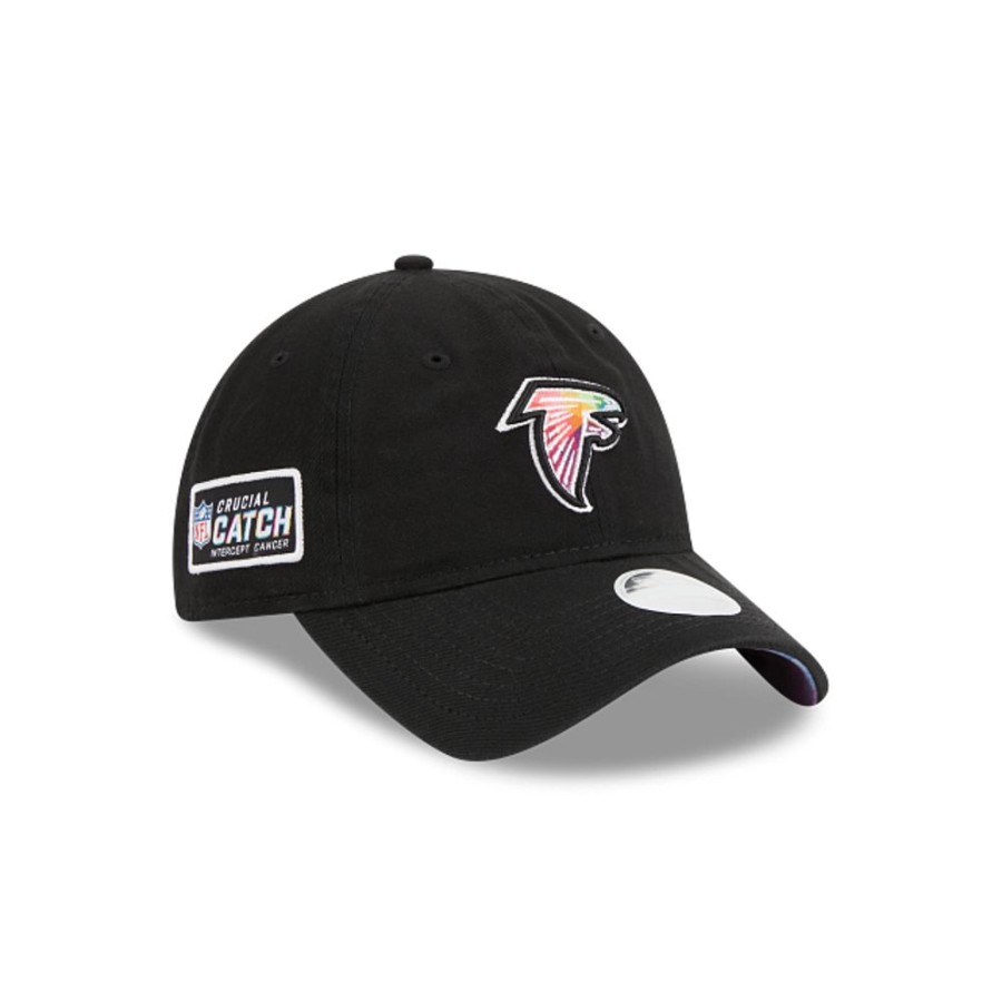 Gorras New Era | Atlanta Falcons Nfl Crucial Catch 2023 9Twenty Strapback Para Mujer