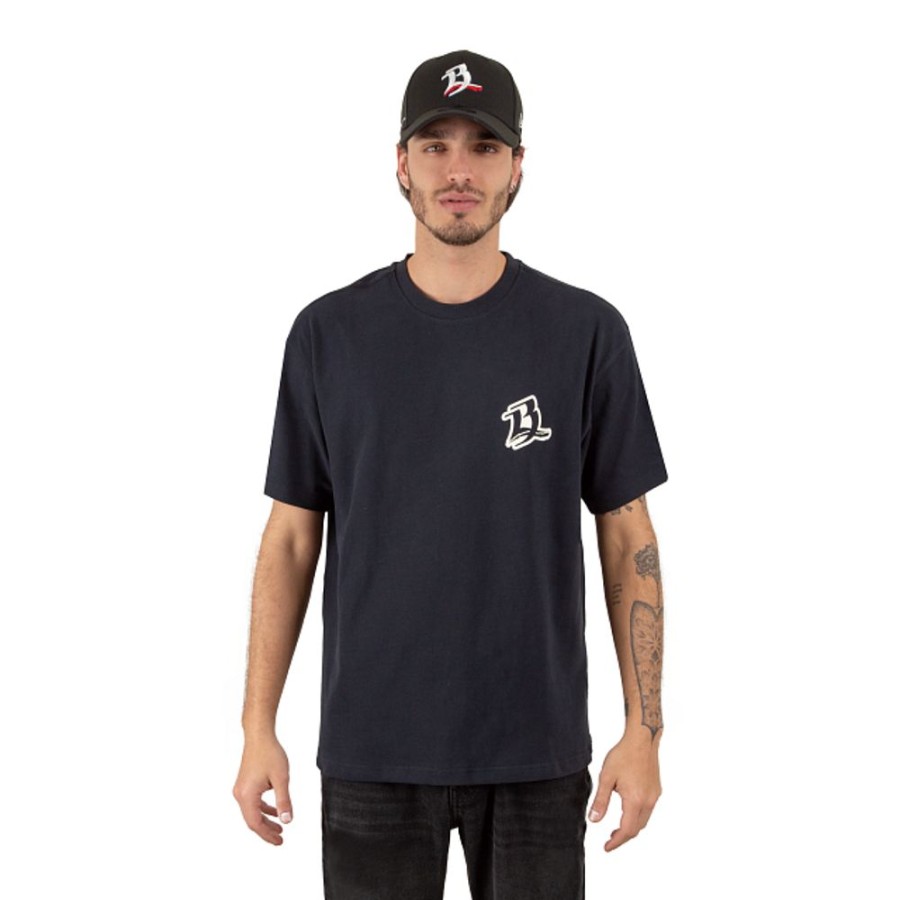 Ropa New Era | Playera Manga Corta Bravos De Leon Lmb Team Patch