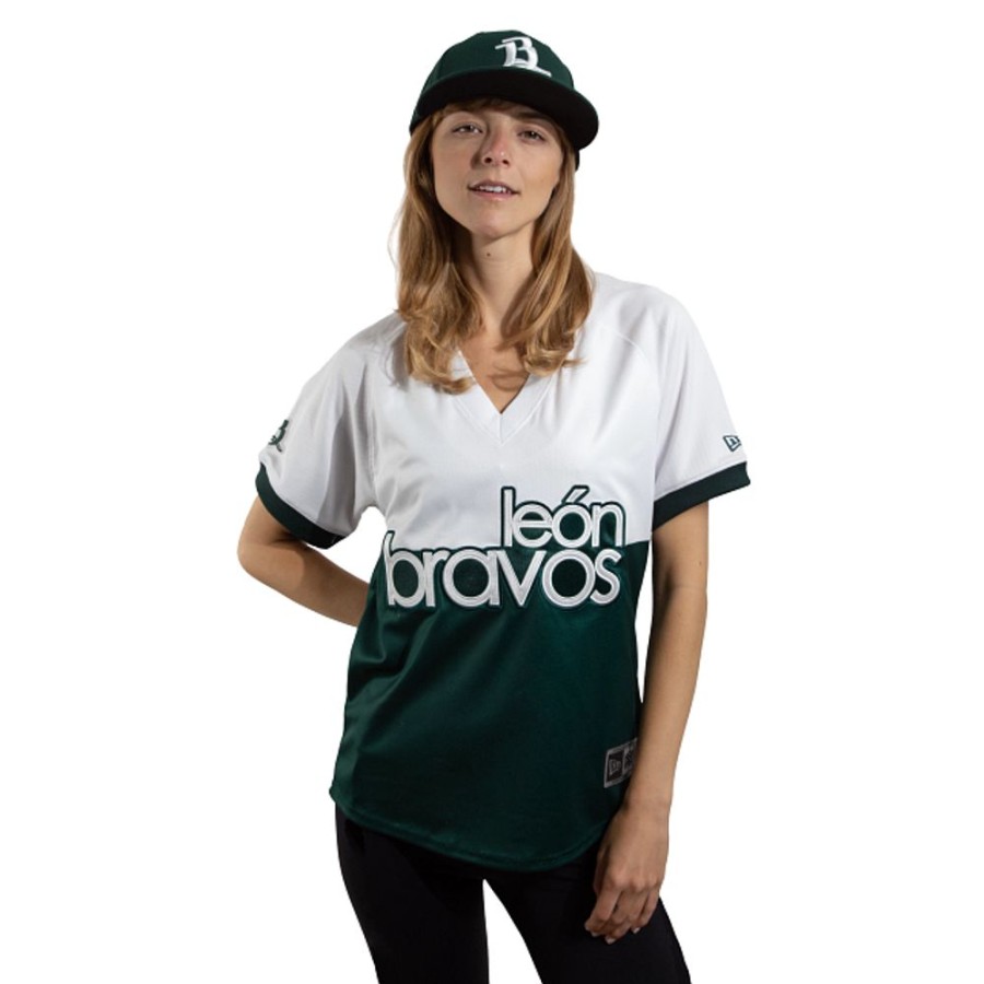 Ropa New Era | Jersey Home Bravos De Leon Lmb Para Mujer