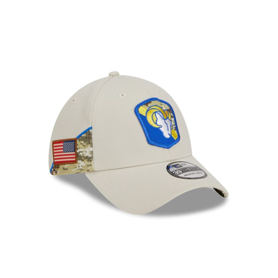 Gorras New Era | Los Angeles Rams Nfl Salute To Service 2023 39Thirty Elastica