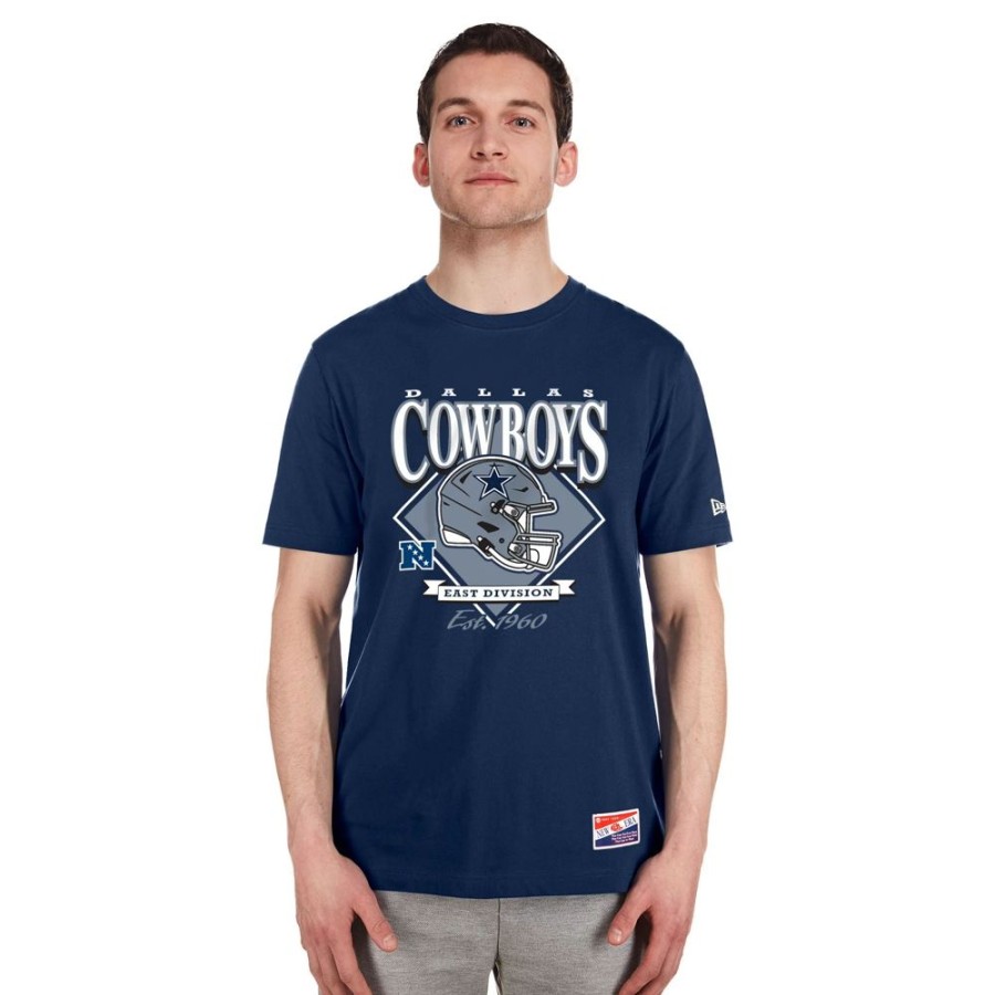 Ropa New Era | Playera Manga Corta Dallas Cowboys Nfl Throwback