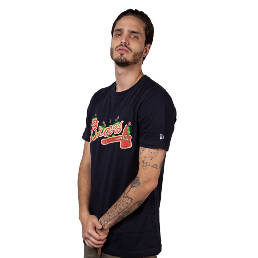 Ropa New Era | Playera Manga Corta Atlanta Braves Mlb Sprouted