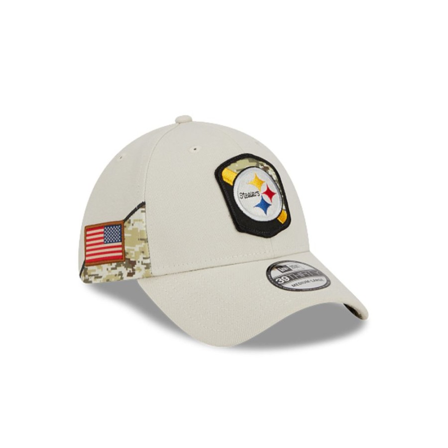 Gorras New Era | Pittsburgh Steelers Nfl Salute To Service 2023 39Thirty Elastica