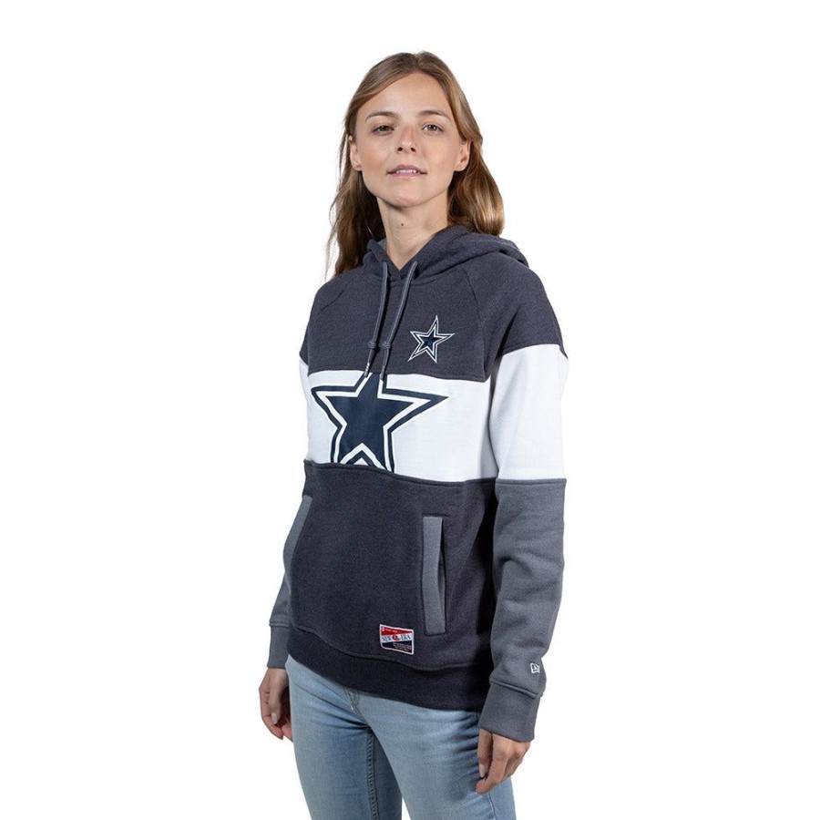 Ropa New Era | Sudadera Dallas Cowboys Nfl Throwback Para Mujer