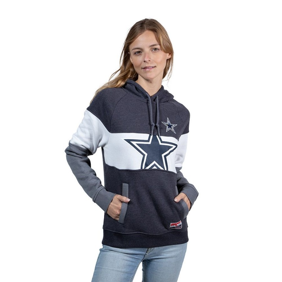 Ropa New Era | Sudadera Dallas Cowboys Nfl Throwback Para Mujer