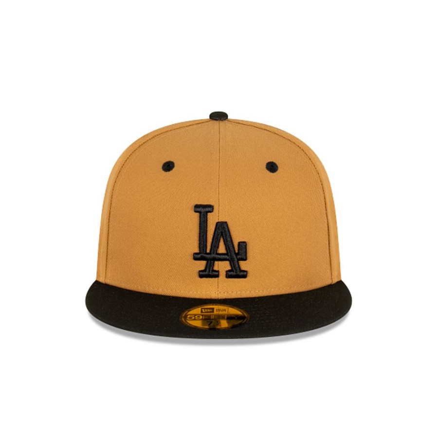 Gorras New Era | Los Angeles Dodgers Mlb Wheat Black 59Fifty Cerrada