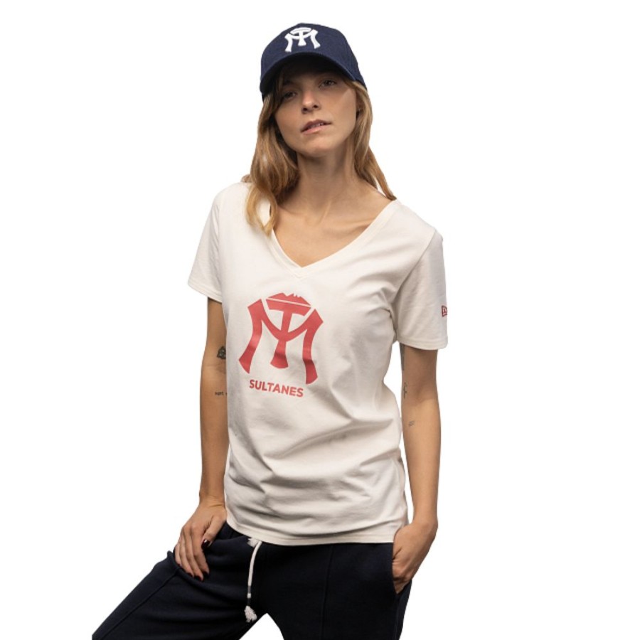 Ropa New Era | Playera Manga Corta Sultanes De Monterrey Lamp Fan Gear Para Mujer