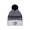 Gorras New Era | Pittsburgh Steelers Nfl Crucial Catch 2023 Knit Para Mujer