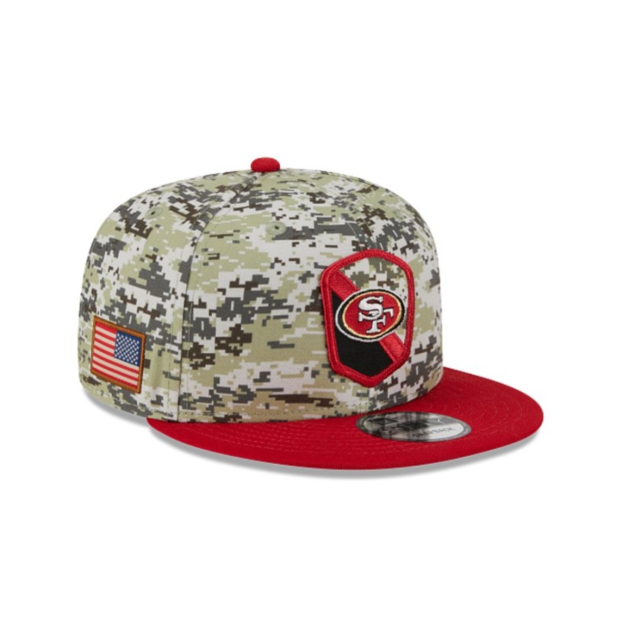 Gorras New Era | San Francisco 49Ers Nfl Salute To Service 2023 9Fifty Snapback