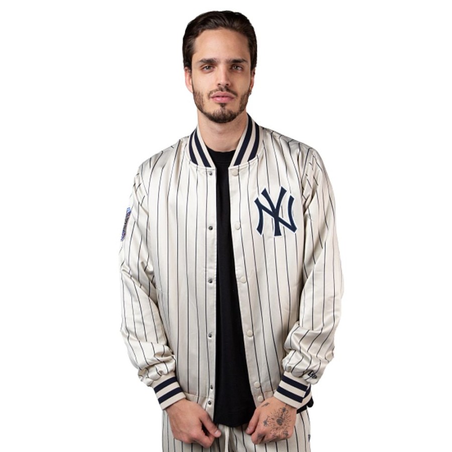 Ropa New Era | Chamarra New York Yankees Subway Series 2000 Pinstripe