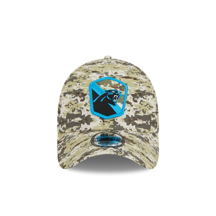 Gorras New Era | Carolina Panthers Nfl Salute To Service 2023 39Thirty Elastica