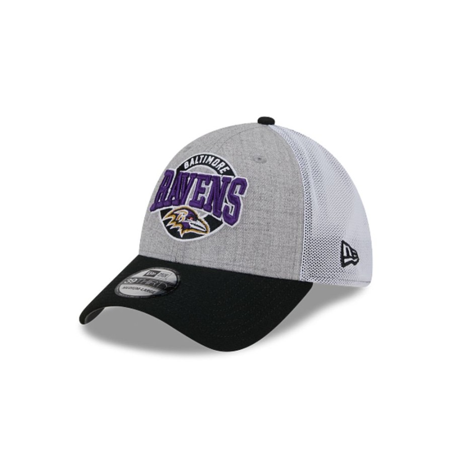 Gorras New Era | Baltimore Ravens Nfl Heather 39Thirty Elastica