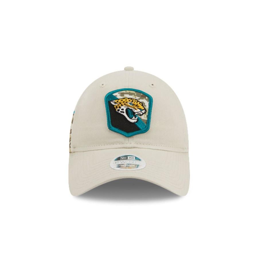 Gorras New Era | Jacksonville Jaguars Nfl Salute To Service 2023 9Twenty Strapback Para Mujer