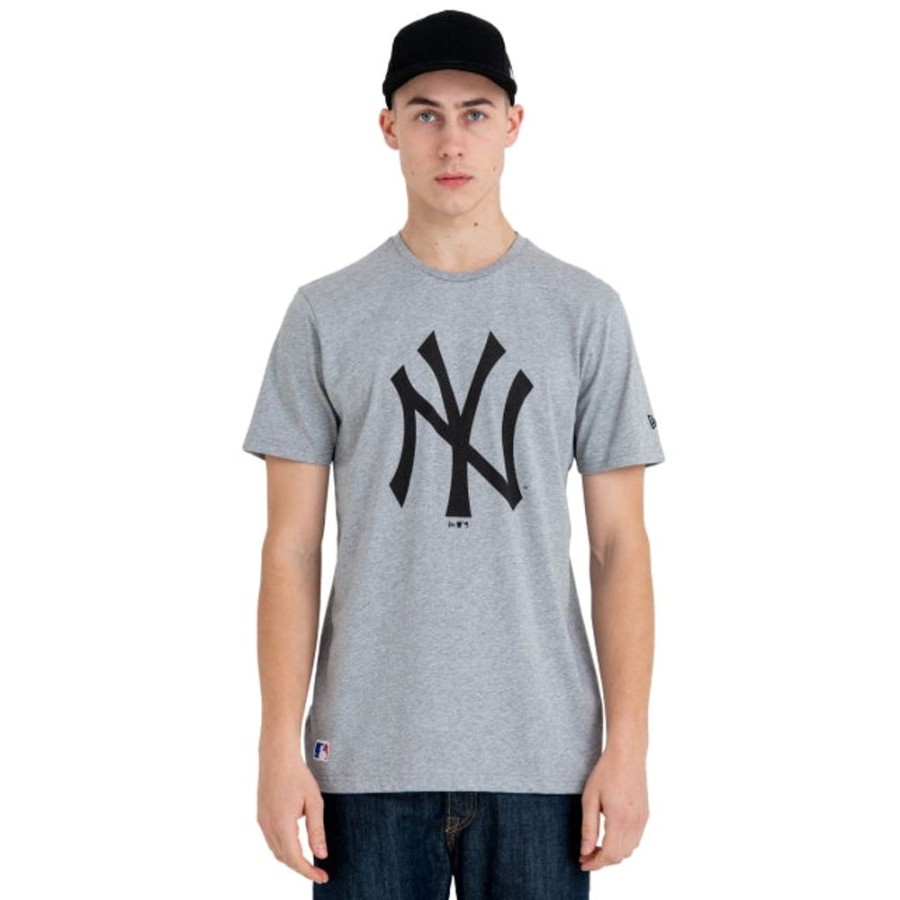 Ropa New Era | Playera Manga Corta New York Yankees Mlb Team Logo Grris